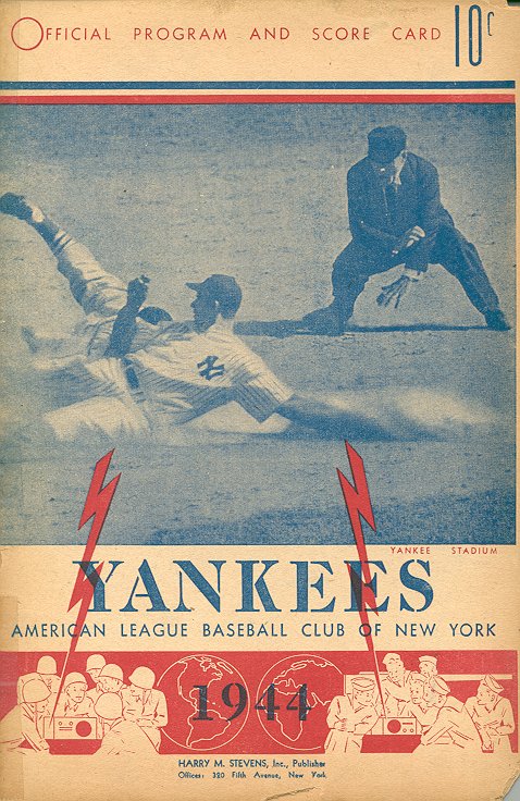 Score card 1944